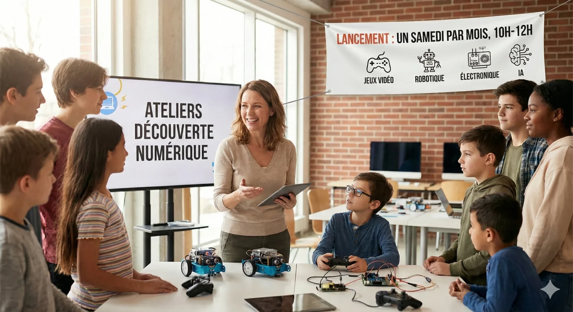 Atelier CoderDojo — Digital Village
